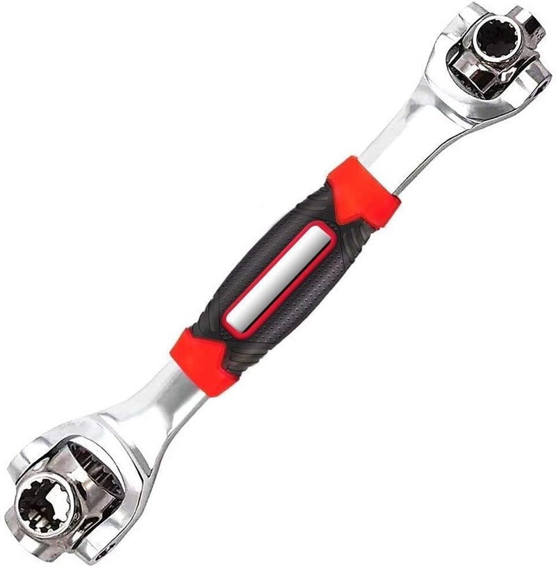 URM Enterprises Universal 48 in 1 Fixed Square Hex Torx Socket Wrench Multifunction Wrench Tool with 360 Degree Rotating Head Spanner Tool - Image 1