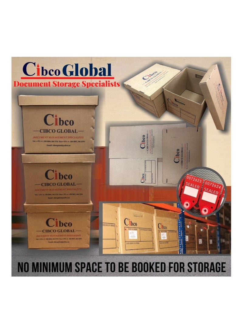 Cibco Pack Of 5 A4 Boxes With Lid For Multi Purpose Storage Convenient To Store Files Documents Drawings Magazines Books Toys And Other Items  - Image 5