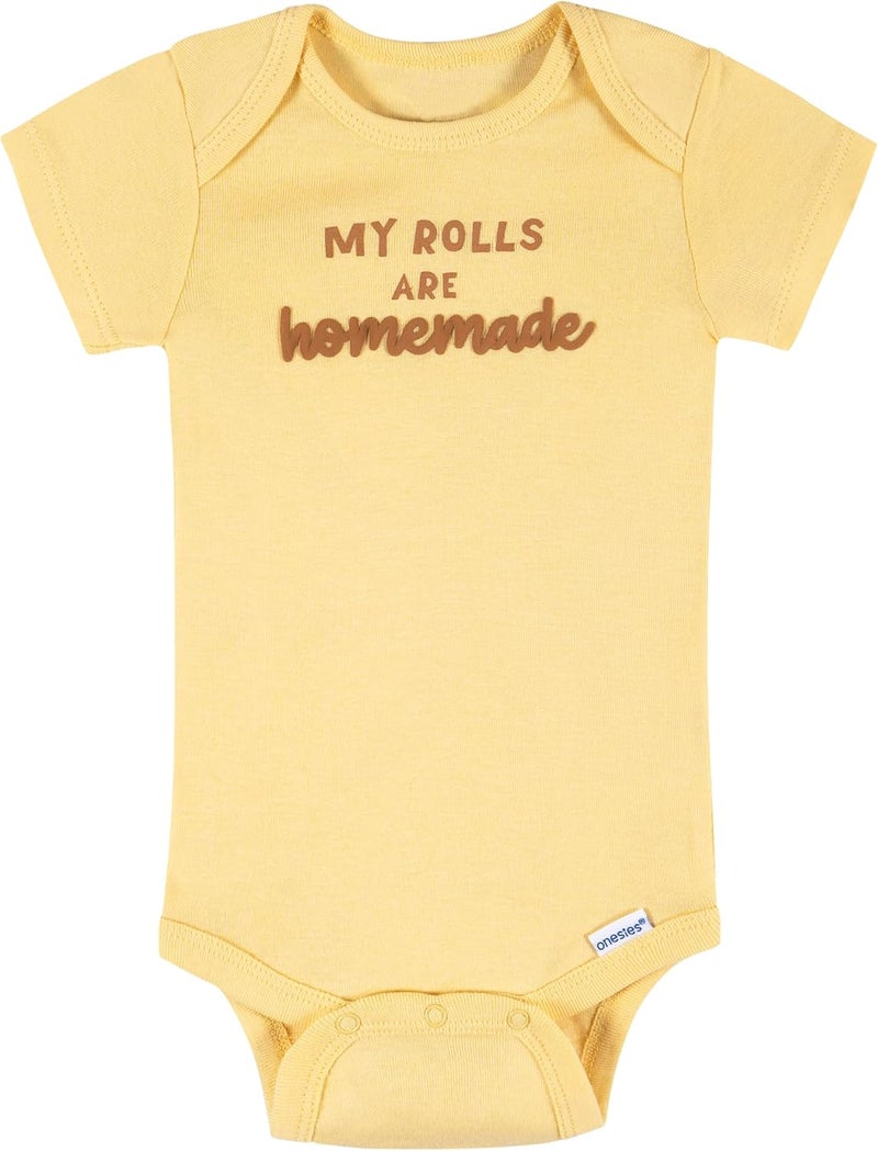 Onesies Brand Baby Boys' 8-pack Short Sleeve Mix & Match Bodysuits - Image 3