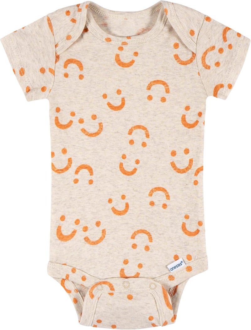 Onesies Brand Baby Boys' 8-pack Short Sleeve Mix & Match Bodysuits - Image 2