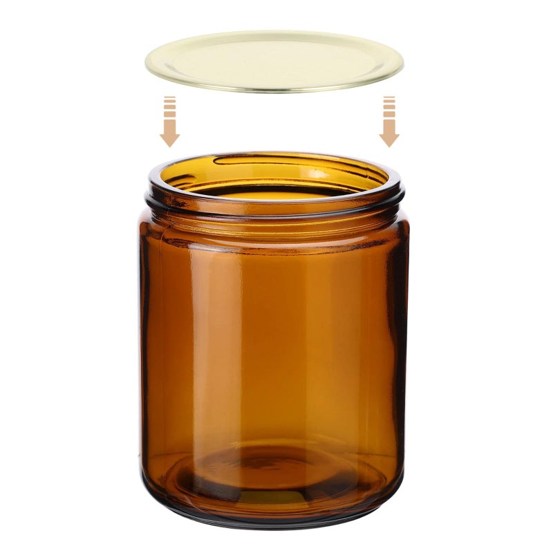 70mm Regular Mouth Metal Mason Jar Lids 20 Pack Airtight Sealing Covers For Canning Storage - Image 4