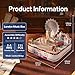 Tonecheer Wooden Music Box Puzzle for AdultsDIY Rotating Music Box Kit 3D Creative Musical Puzzle Crafts Model Building Kits Desk Decor for Teens Kids Birthday Gift London Music Box - Image 4