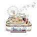 Tonecheer Wooden Music Box Puzzle for AdultsDIY Rotating Music Box Kit 3D Creative Musical Puzzle Crafts Model Building Kits Desk Decor for Teens Kids Birthday Gift London Music Box - Image 2