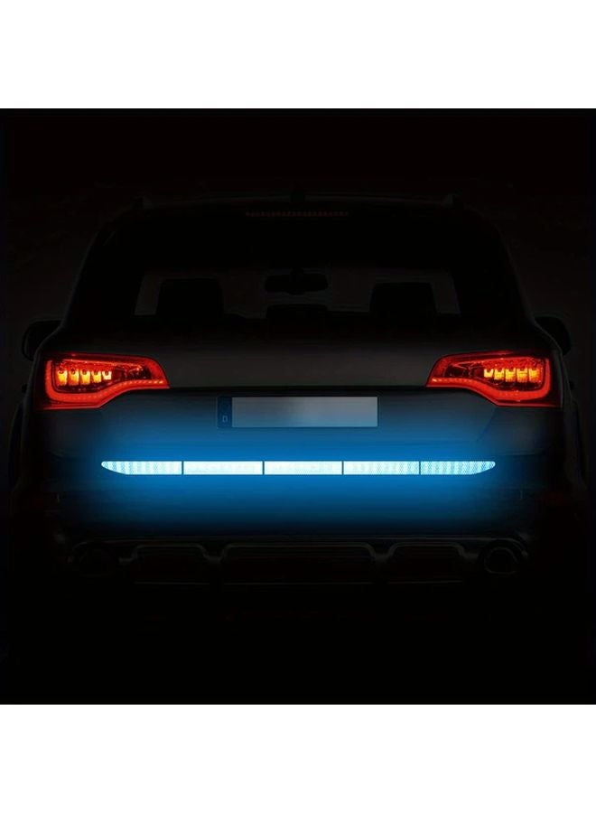 5Pcs Red Reflective Warning Stickers For Car Truck Trunk 90 5x3cm Waterproof Sunscreen Decorative Decals - Image 3