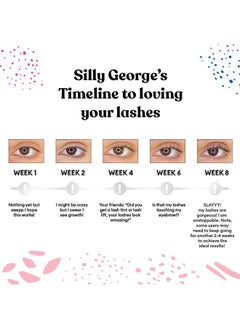 Silly George Eyelash Growth Serum for Thicker, Fuller, Longer & Bold Eyebrows, Premium Serum, Lashes & Brows Enhancer, (3ml, 0.1 Fl. oz)  - Image 3