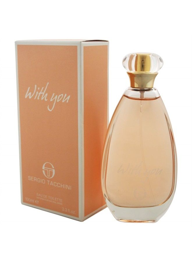 Sergio Tacchini With You Women's Eau de Toilette Spray, 3.3 Ounce - Image 3