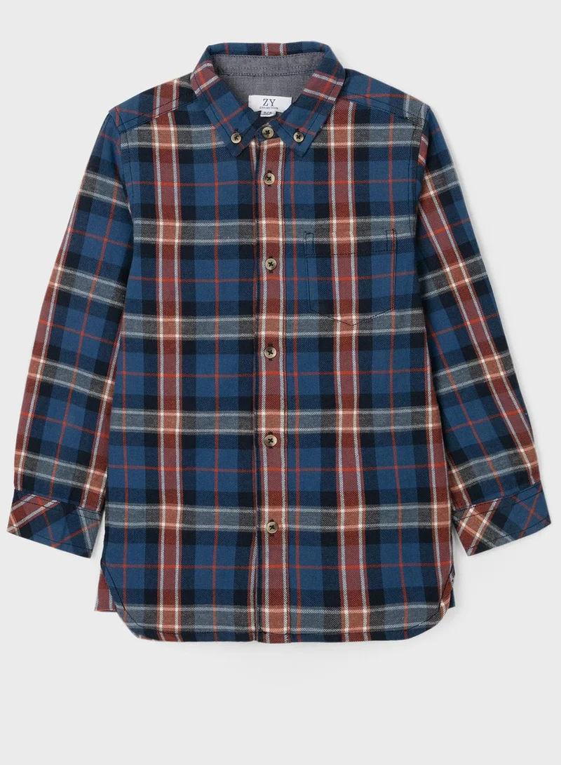 Zippy Kids Checked Shirt