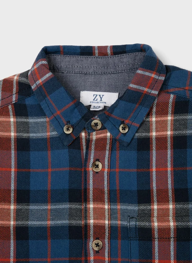 Zippy Kids Checked Shirt