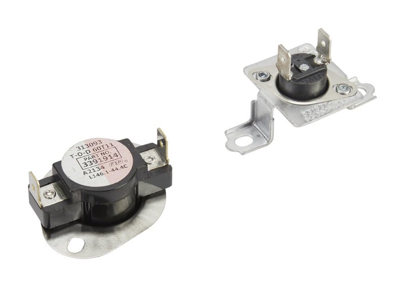 Whirlpool 279973 Dryer Thermostat, White - Image 1
