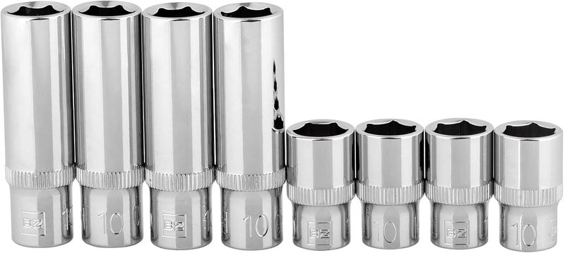 10mm Socket Eight Pack (1/4" Drive, Multi-Type)