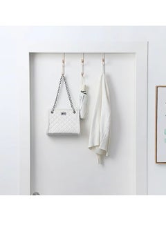 Mmmon 3 Packs Over The Door Hook,Hook Organizer Rack Heavy Duty Door Hanger for Coats Robes Hats Clothes Towels,Bathrrom Hanging Towel Rack Organizer  - Image 5