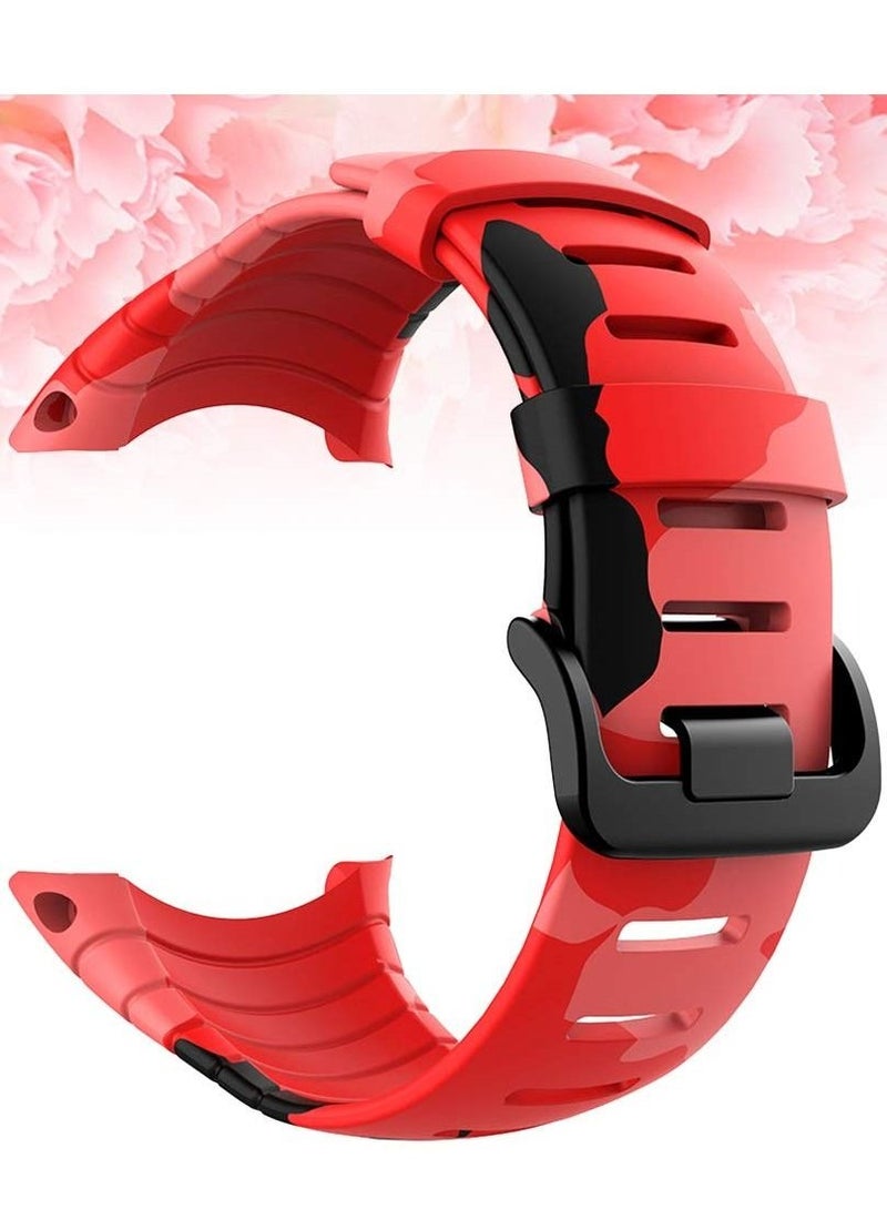 Captaintech Strap Compatible for SUUNTO Core, TPU Camouflage Printed Replacement Band Wristband Soft Adjustable Replacement Watch Strap Compatible with SUUNTO Core - Image 5