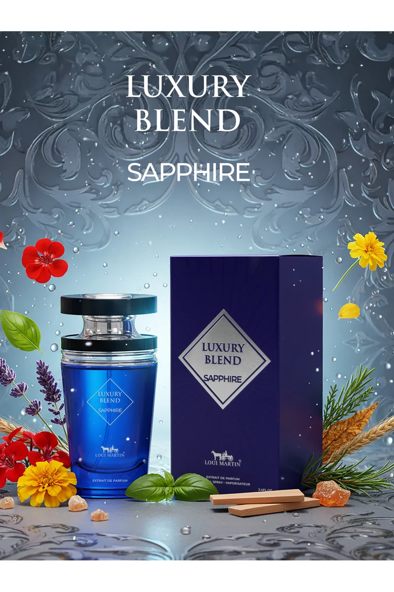 Loui Martin Luxury Blend Sapphire Extrait de Parfum 100ML | Luxury Blend Sapphire