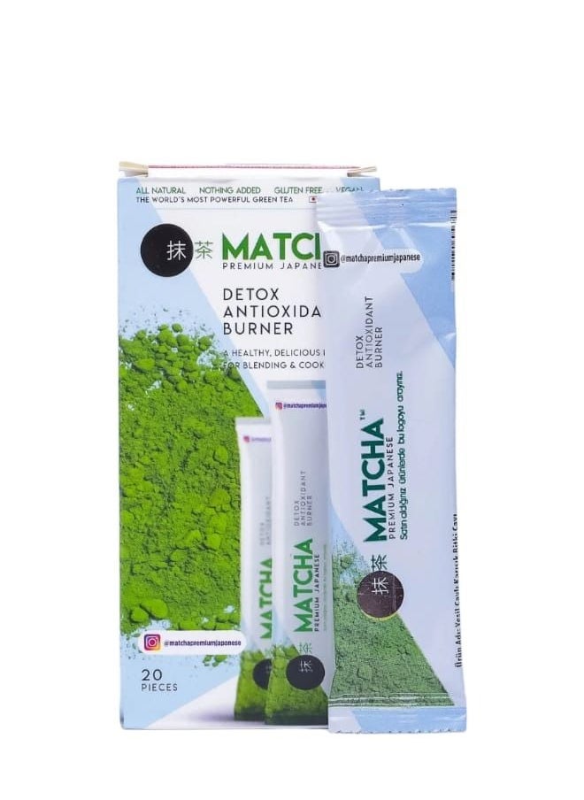 MATCHA - Matcha Tea Japanese Slimming Detox Antioxidant 10gm 20pcs - Image 1
