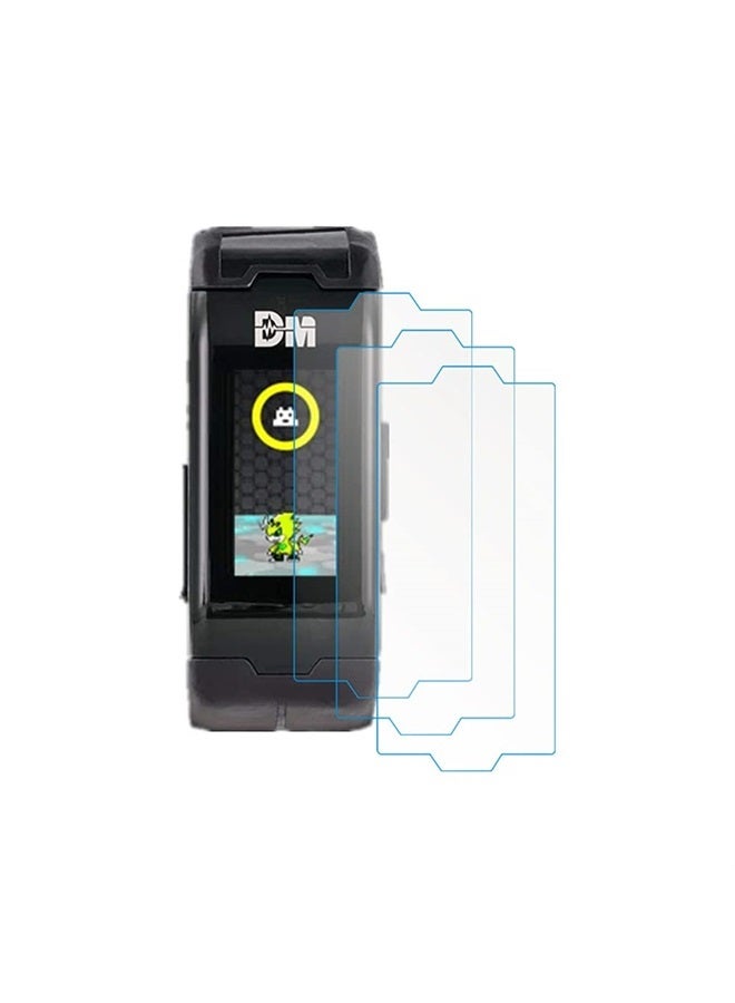 Mihence Compatible for Bandai Vital Bracelet Digital Monster ver.Black Screen Protector, HD Premium Real Screen Protector for Bandai Vital Hero Digimon / Bracelet Digital Monster ver.White / Black [ 3 - Image 1