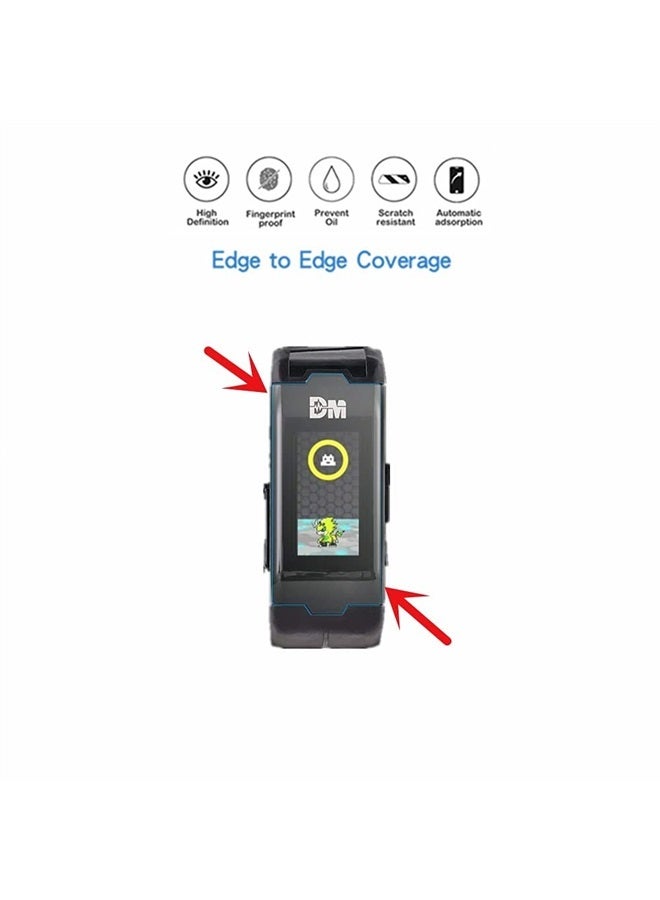 Mihence Compatible for Bandai Vital Bracelet Digital Monster ver.Black Screen Protector, HD Premium Real Screen Protector for Bandai Vital Hero Digimon / Bracelet Digital Monster ver.White / Black [ 3 - Image 4