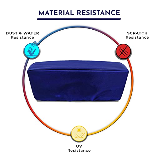 PalaP Dust Proof & Water Proof Washable protective Nylon Printer Cover Compatible for HP DeskJet 2331-(Blue) - Image 4