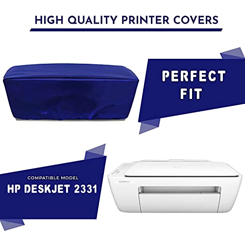 PalaP Dust Proof & Water Proof Washable protective Nylon Printer Cover Compatible for HP DeskJet 2331-(Blue) - Image 2