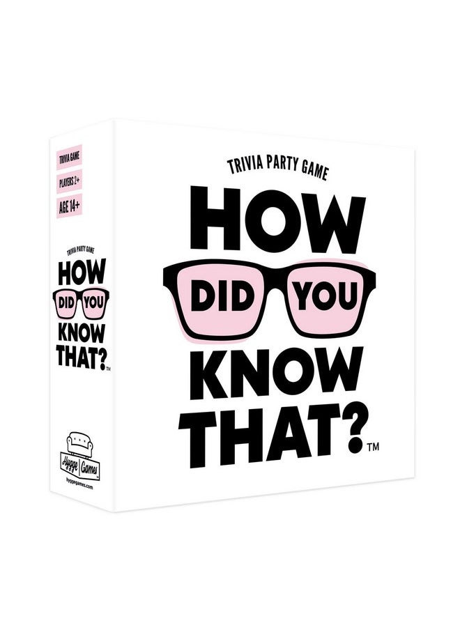Hygge Games How did You Know That? - Trivia Party Game, White