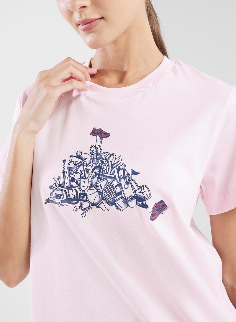 نيو بالانس تيشيرت أثليتكس بايل - Image 3