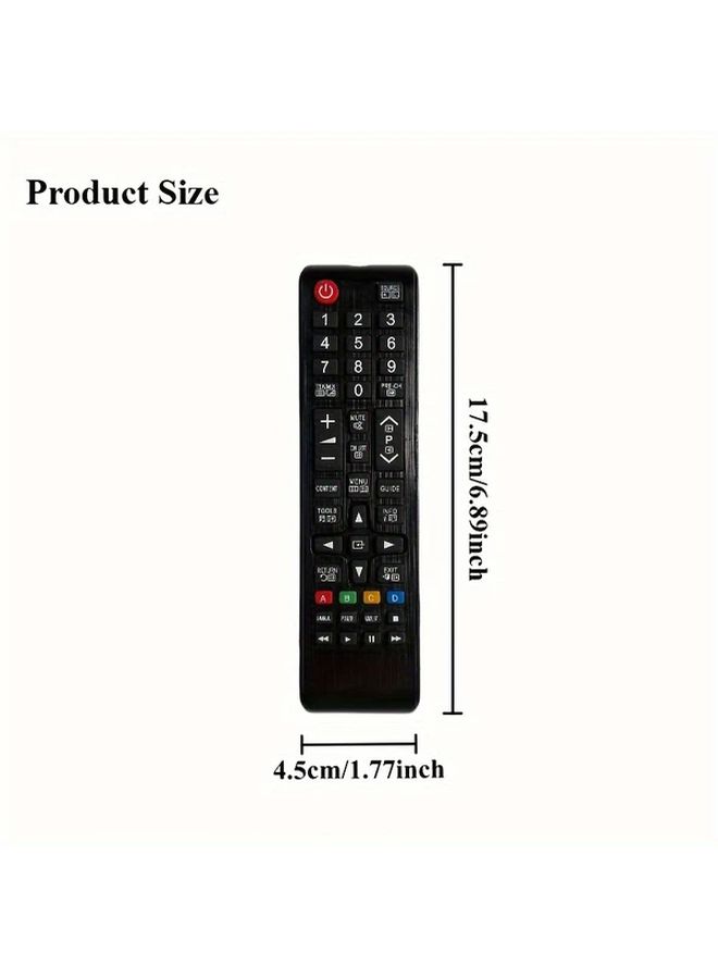 Smart TV Remote Control Black With LCD Like Menu And IR Learning For TVs DVD - Image 2