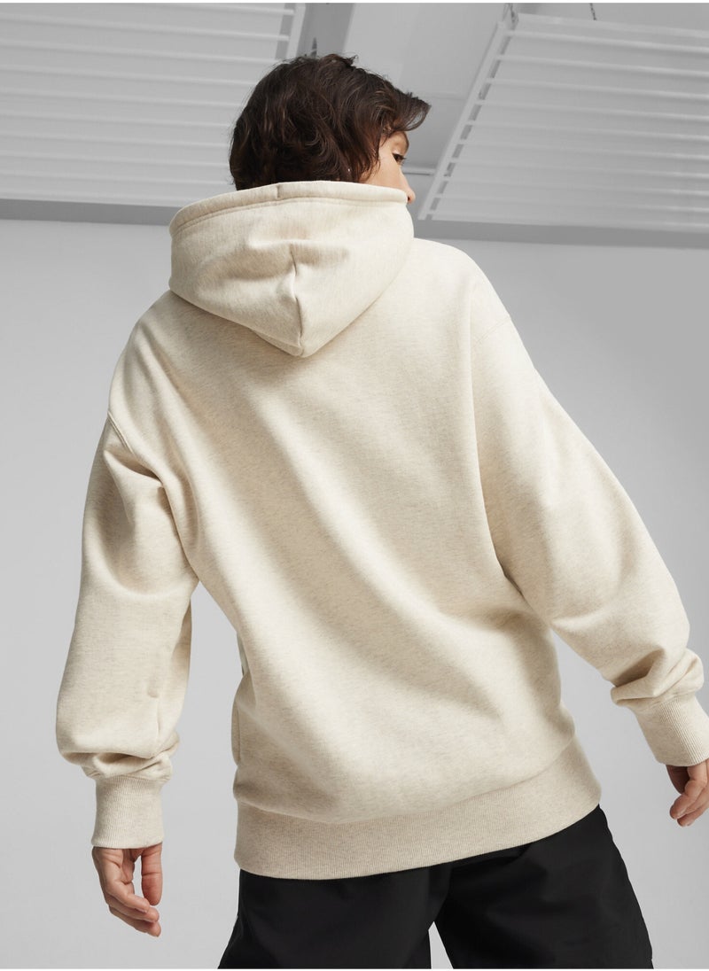 PUMA - DOWNTOWN 180 Mens Brown Hoodie - Image 1