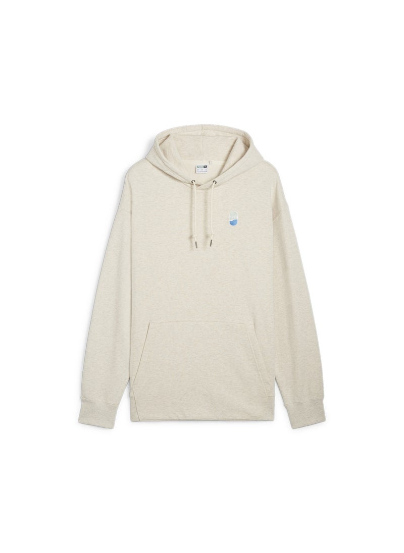 PUMA - DOWNTOWN 180 Mens Brown Hoodie - Image 1
