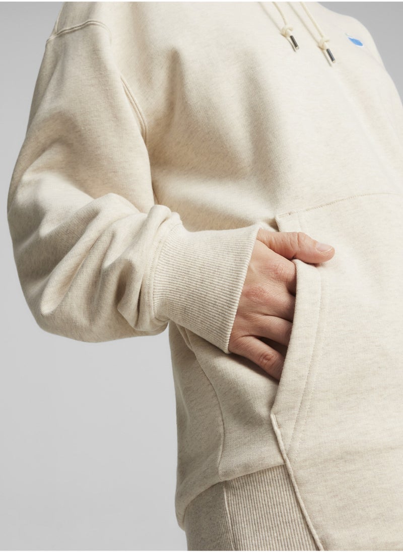 PUMA - DOWNTOWN 180 Mens Brown Hoodie - Image 1