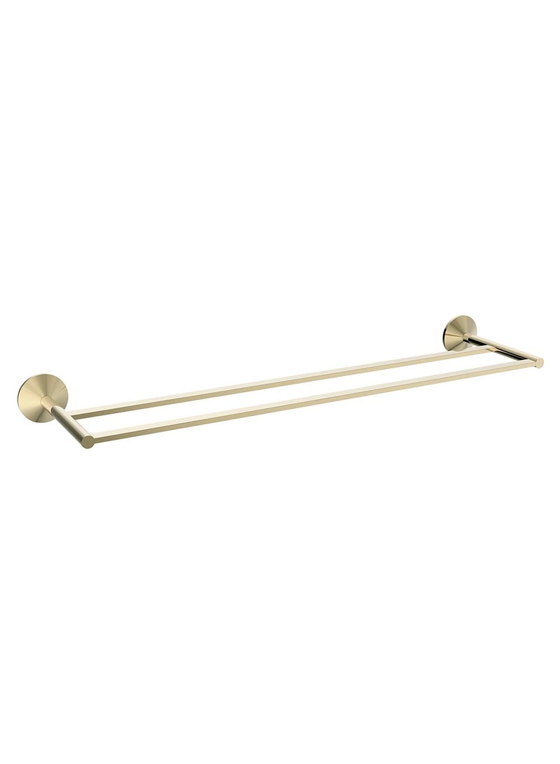 Casa Milano Dexa Double Towel Bar Champaign Gold  - Image 1