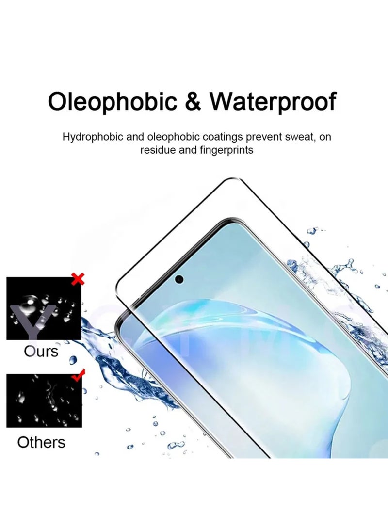 Honor 90 5G Screen Protector – Premium Edge to Edge Tempered Glass Protector, High Transparency, Delicate Touch, Anti-Explosion, Smooth Arc Edges, Easy Installation - Image 4