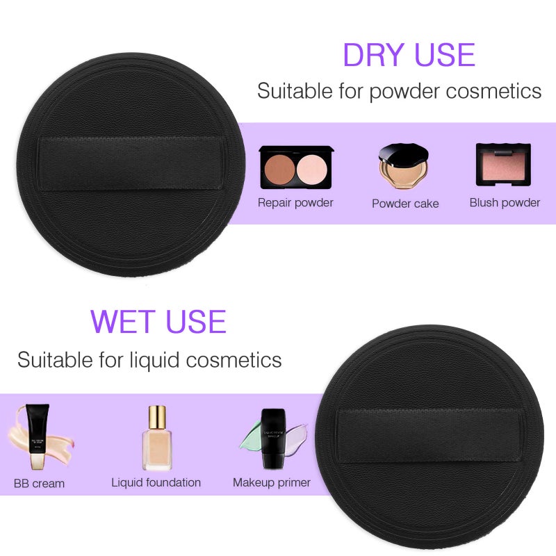 8pcs Loose Powder Makeup Foundation Women Cosmetics Tools - Image 3