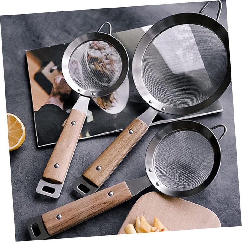 Stainless Steel Skimmer Spoon Long Handle Strainer For Noodles Fried Foods Kitchen Use - Image 4