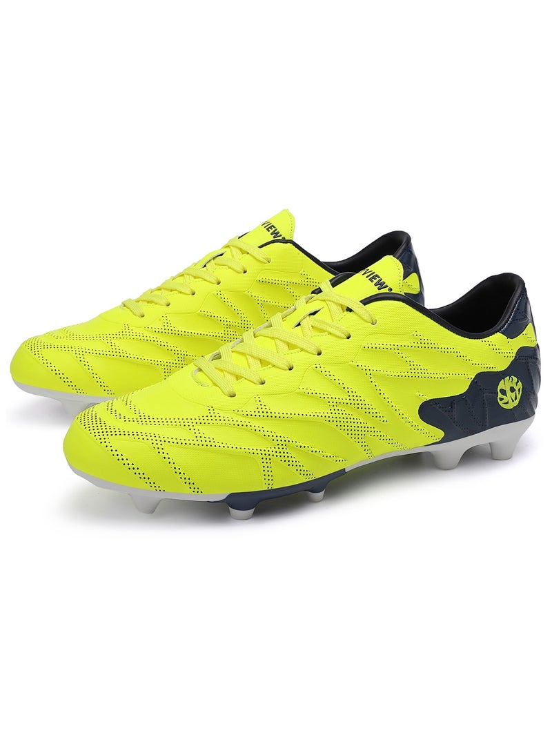 Soccer Cleats for Mens Womens Turf Soccer Shoes Indoor Footall Cleats FG Sole Football Boots Training Sneaker
