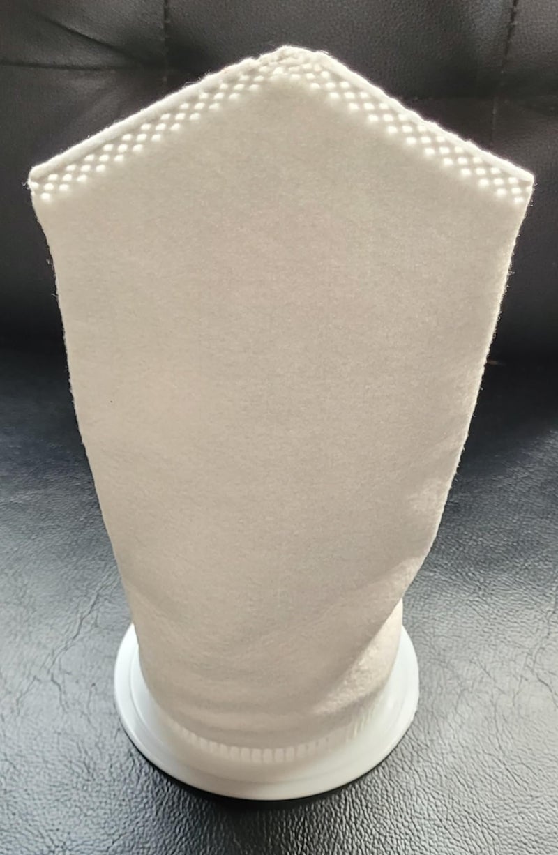 SPIRY FI ENGINEERS SPIRY-FI ENGINEERS Aqua 5-Micron Water Purifier Filter Bag - 4" Diameter x 10" Length Size | Filter Bag Suitable for Industrial Use Filtration | Easy Installation | for Enhanced Water Quality - Image 2