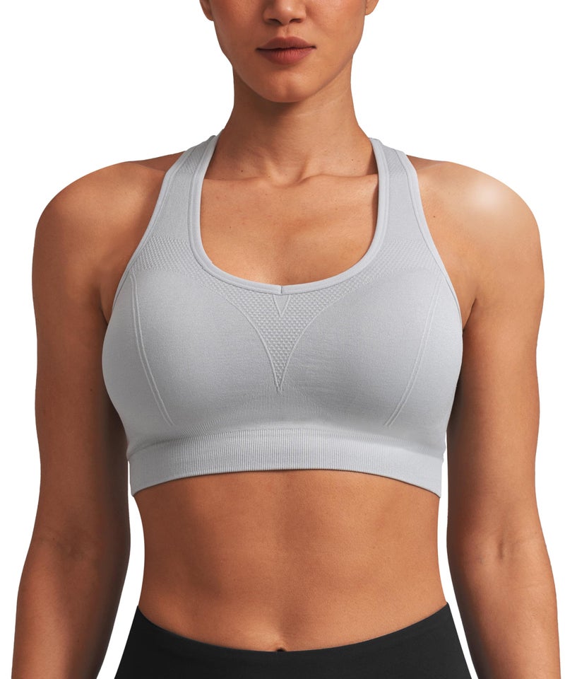 MIRITY Women Racerback Sports Bras - High Impact Workout Gym Activewear Bra - Image 2