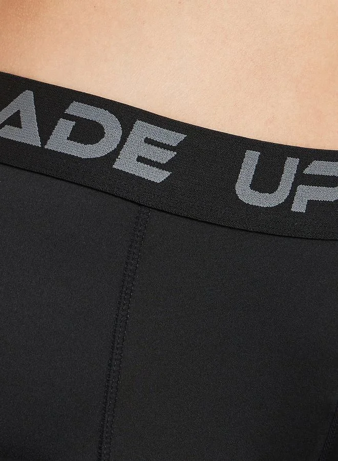 Styli Text Tape Waist & Pocket Detail 7/8 Leggings