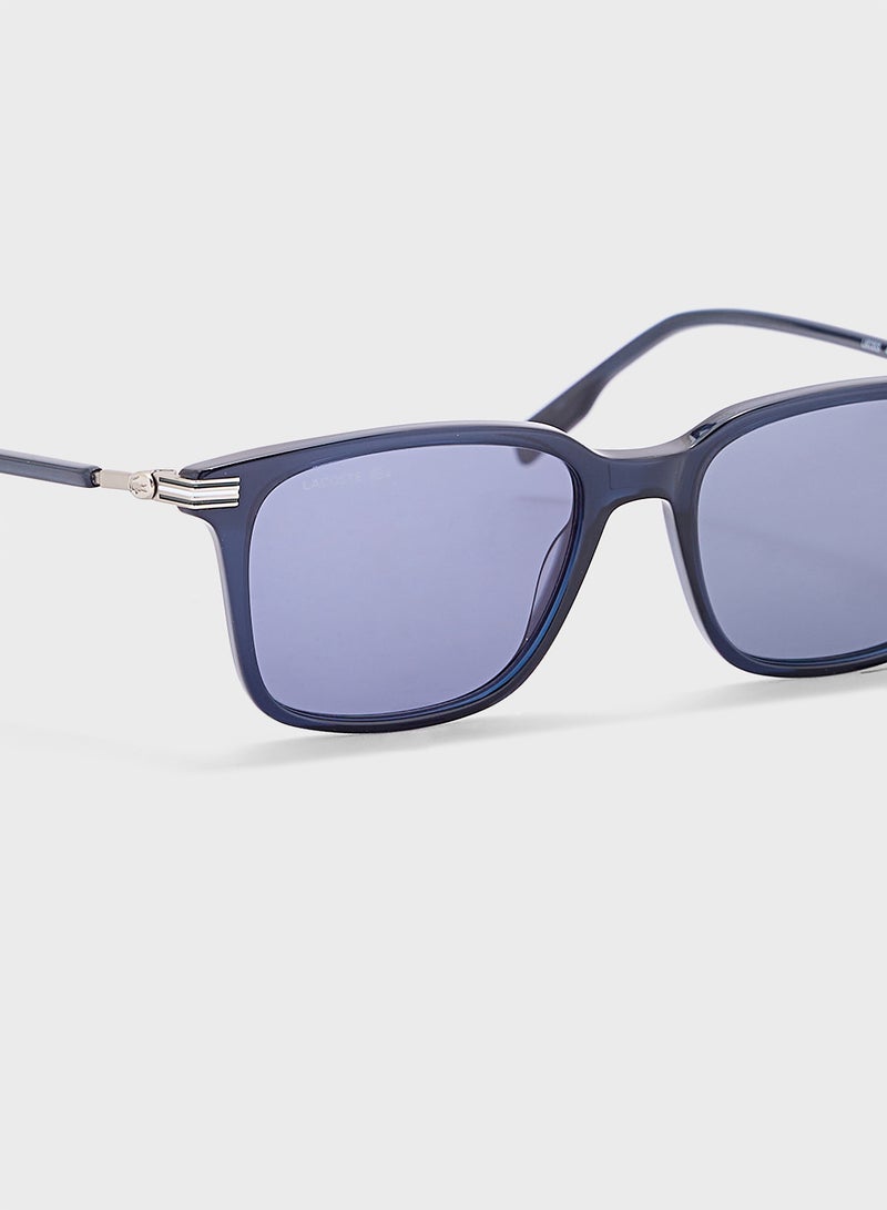 لاكوست نظارات شمسية دائرية - Image 4