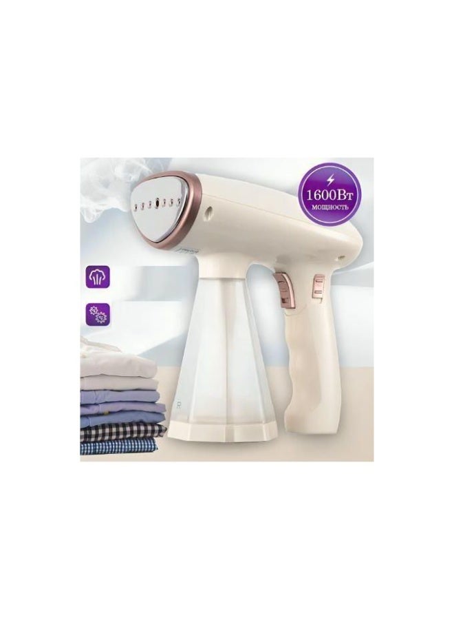 آر إيه أف مكواة بخار محمولة 1600 واط، أبيض - R.1277 - Image 2