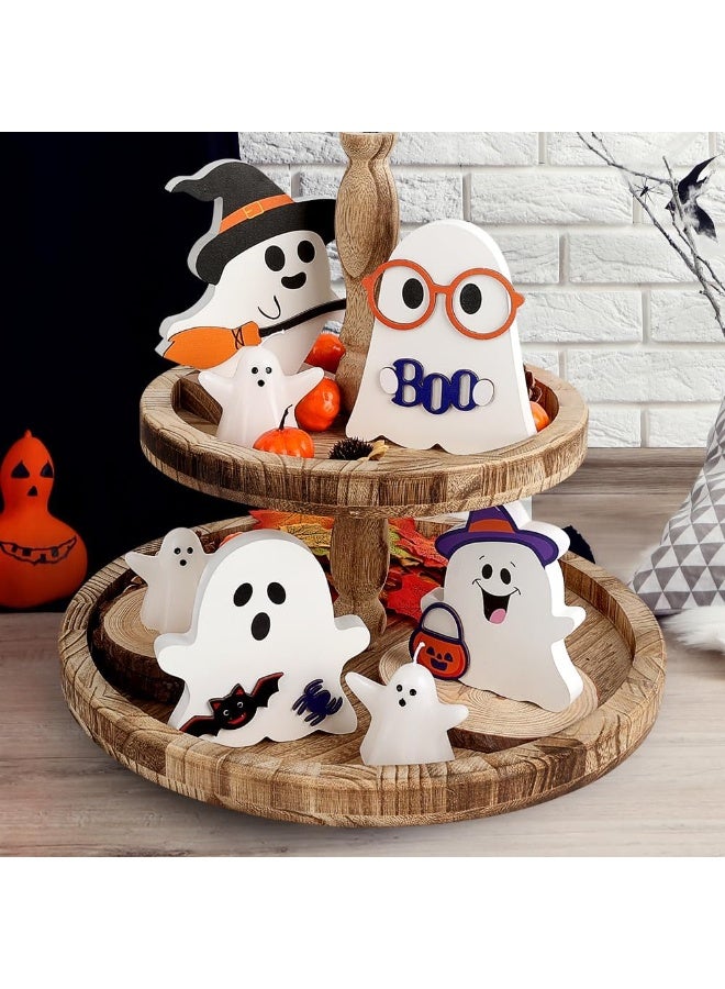 Home Smart HomeSmart Halloween Cute Ghost Decoration for Boys and Girls | 4 PCs Set of Ghosts for Halloween Theme Parties, Ideal Choice for Halloween Decorations (White, 4 Pcs) - Image 3