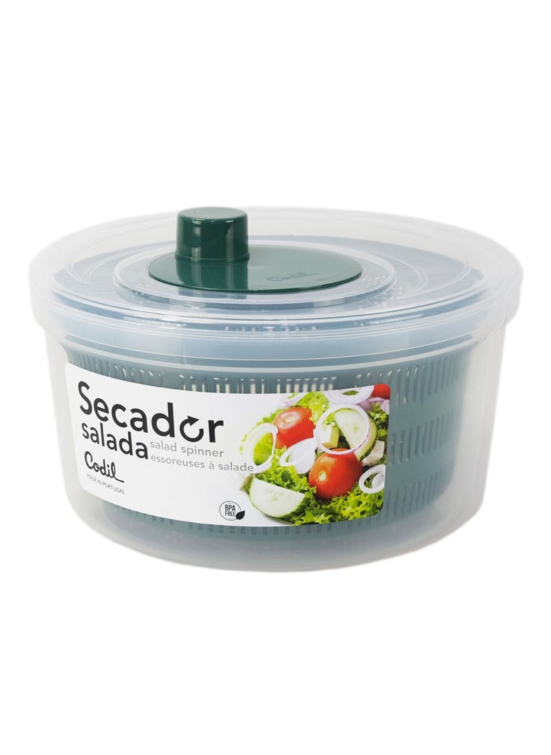 Codil Salad Spinners, Large 4L Salad Rotary Vegetable Washer with Bowl, Colander Quick and Easy Multi-Use