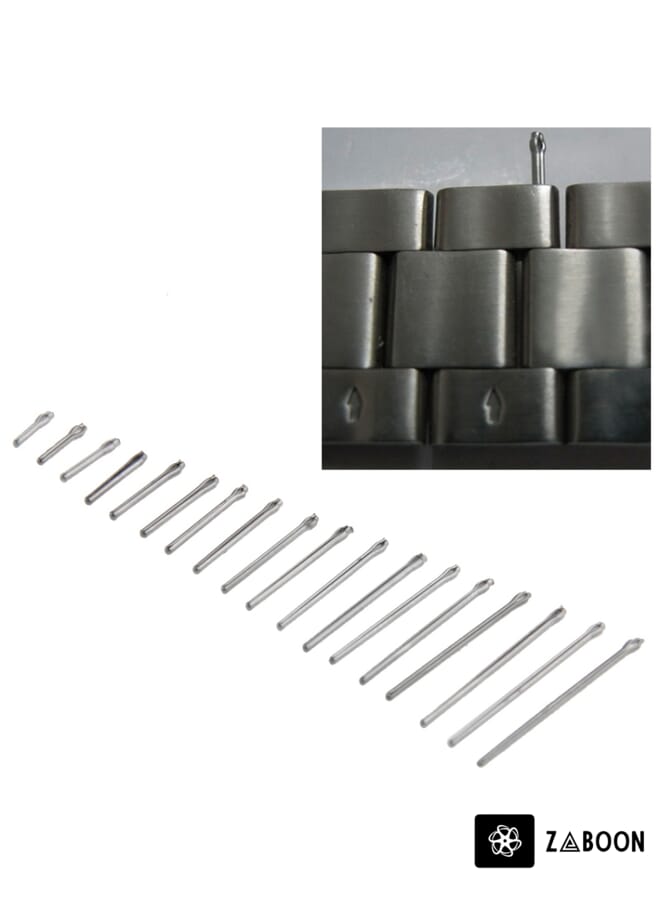 Zaboon 6-23mm Watch Band Watch Fittings Steel Fixing Shaft / Strap Axis Watch Repair Tool - Image 2