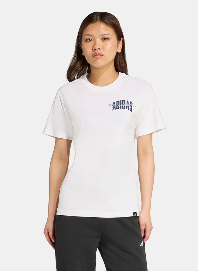 Adidas Collegiate Graphic T-Shirt - Image 1