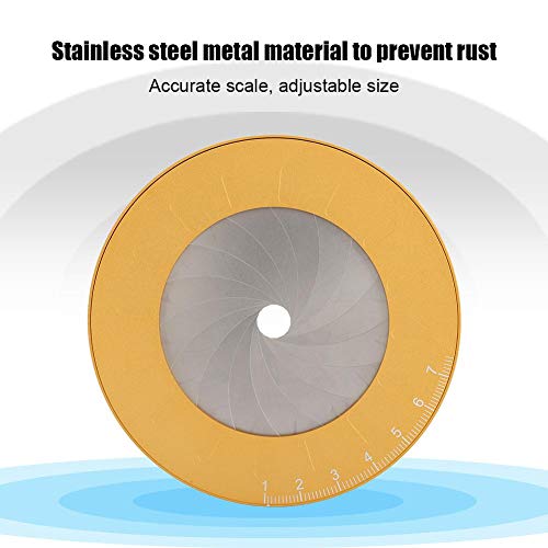 Zopsc Professional Adjustable Circle Drawing Tool Metal Round Circle Drawing Tool Drawing Ruler Drawing Circles Geometric Tool - Image 2