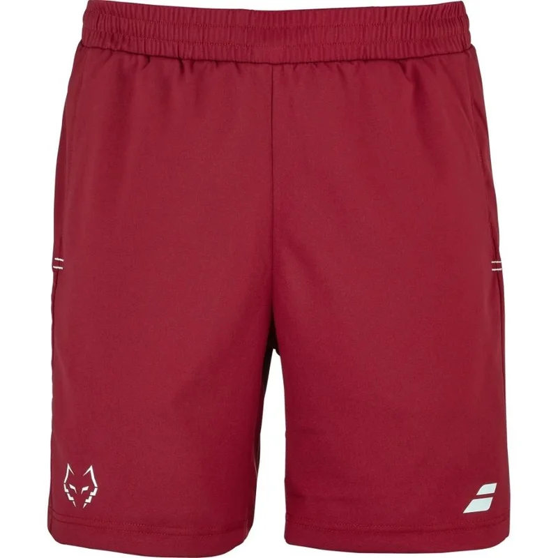 بابولات Babolat Padel Short Lebron-6Ms24061-5063, Color - Red, (French Brand)