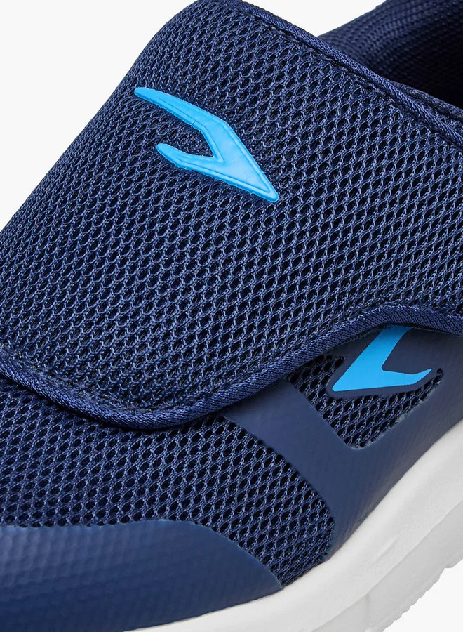 Dash Textured Sports Shoes with Hook and Loop Closure
