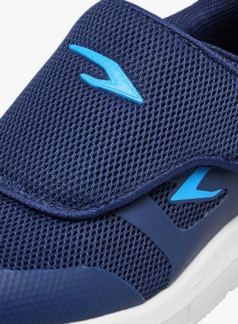 Dash Textured Sports Shoes with Hook and Loop Closure - Image 4