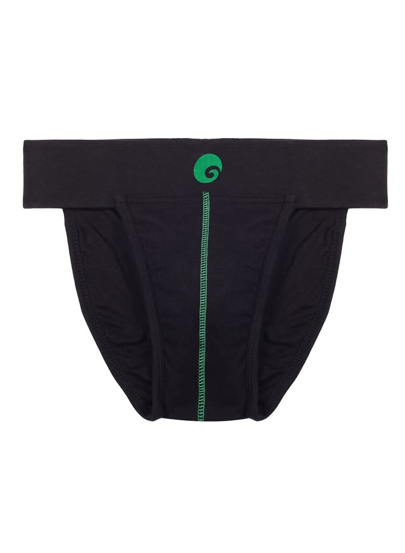 omtex Athletic Neo Stretchable Supporter Back Covered with Cup Pocket, Ideal for Workout and Sports Quick Dry Moisture Wicking Underwear - Image 2
