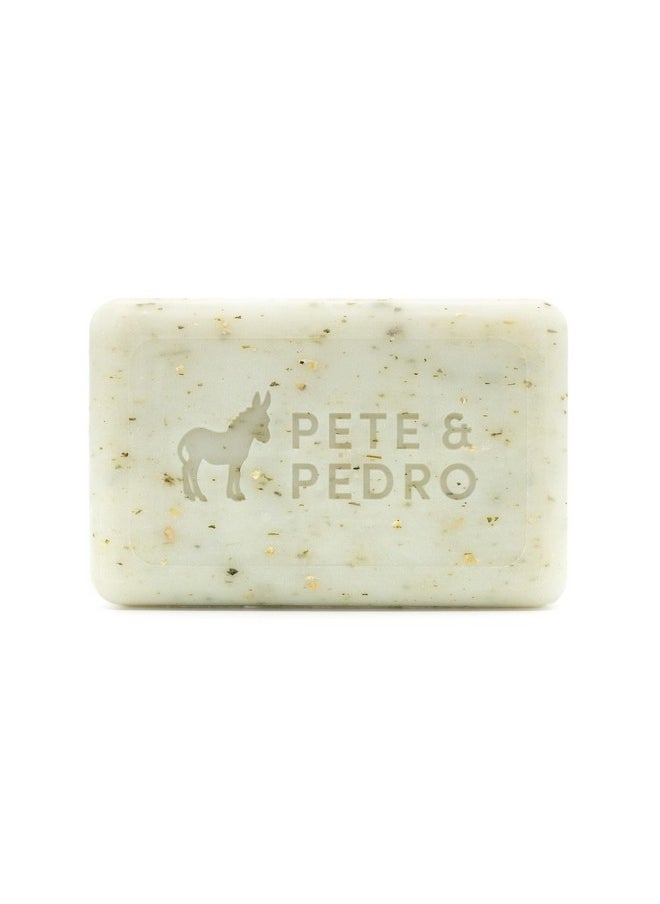 Pete & Pedro Pete & Pedro FRESH Body Soap Bar - Eucalyptus Mint Scented Natural Moisturizing Men's Body Bar | Exfoliating Pumice & Hydrating Shea Butter | As Seen on Shark Tank, 6 oz.  - Image 1