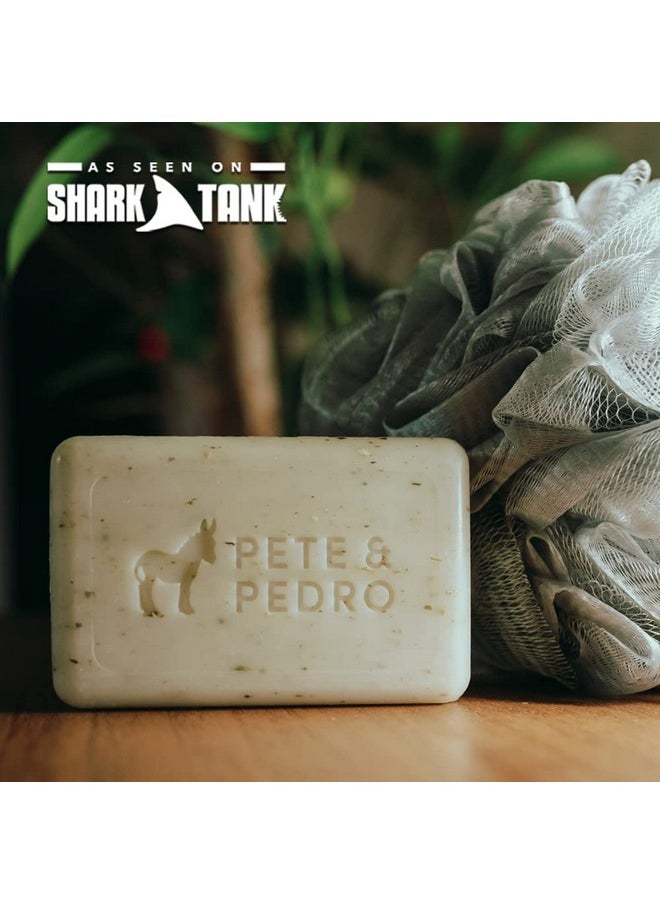 Pete & Pedro Pete & Pedro FRESH Body Soap Bar - Eucalyptus Mint Scented Natural Moisturizing Men's Body Bar | Exfoliating Pumice & Hydrating Shea Butter | As Seen on Shark Tank, 6 oz.  - Image 5