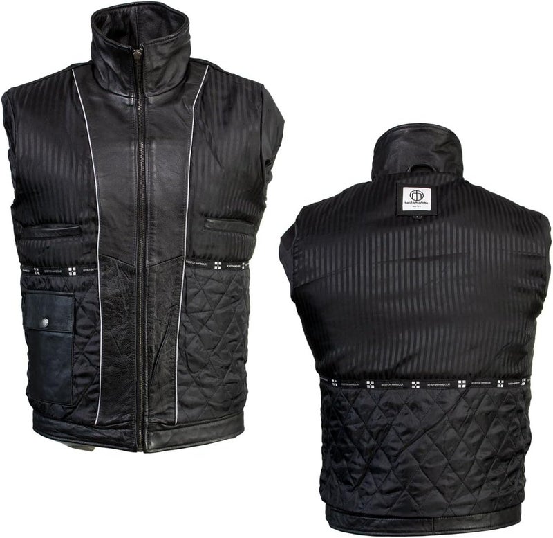 Milwaukee Leather Men's Premium Black Leather Jacket - Image 4